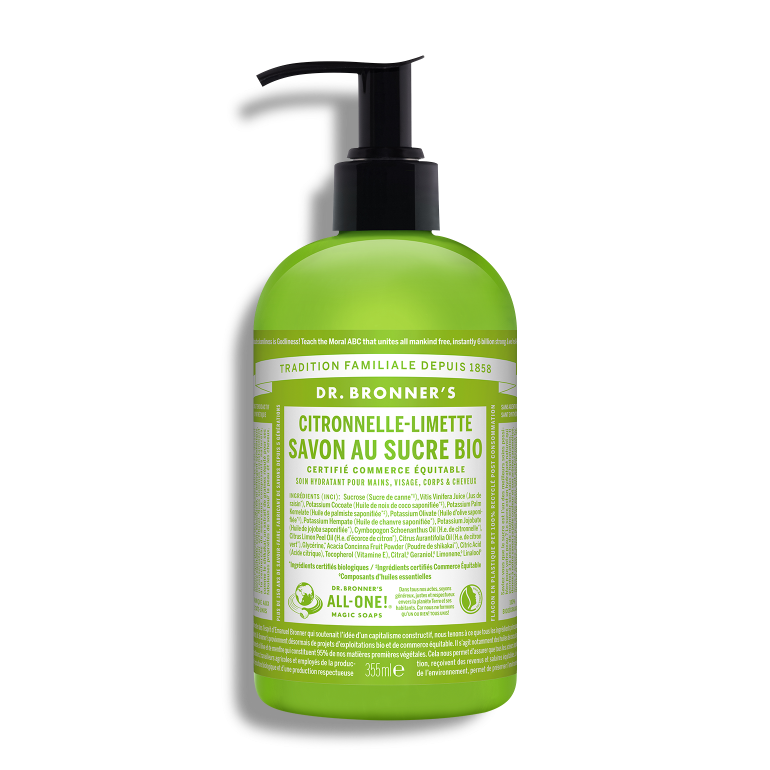 Lemongrass Lime Organic Pump Soap