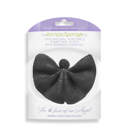 Tissu démaquillant Konjac au Charbon de Bambou