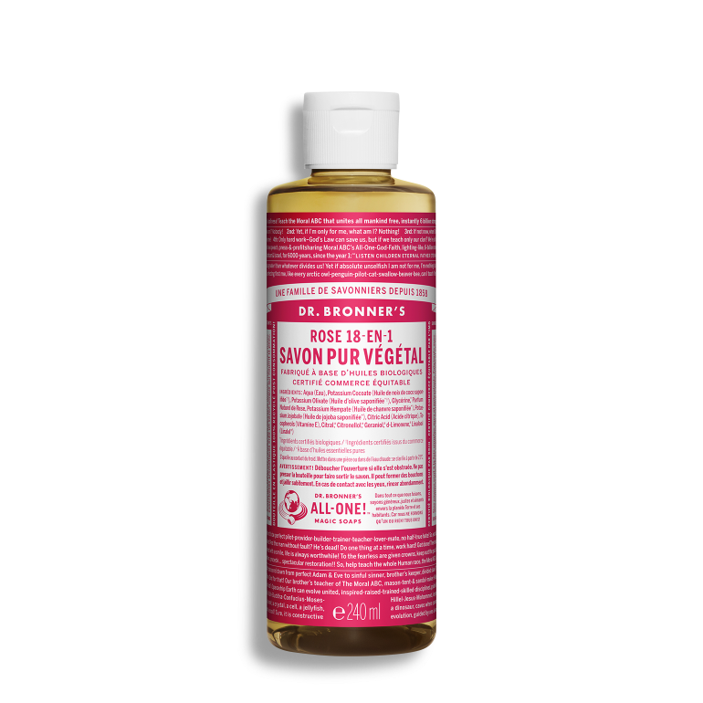 Savon Liquide Végétal - Rose - 240 ml