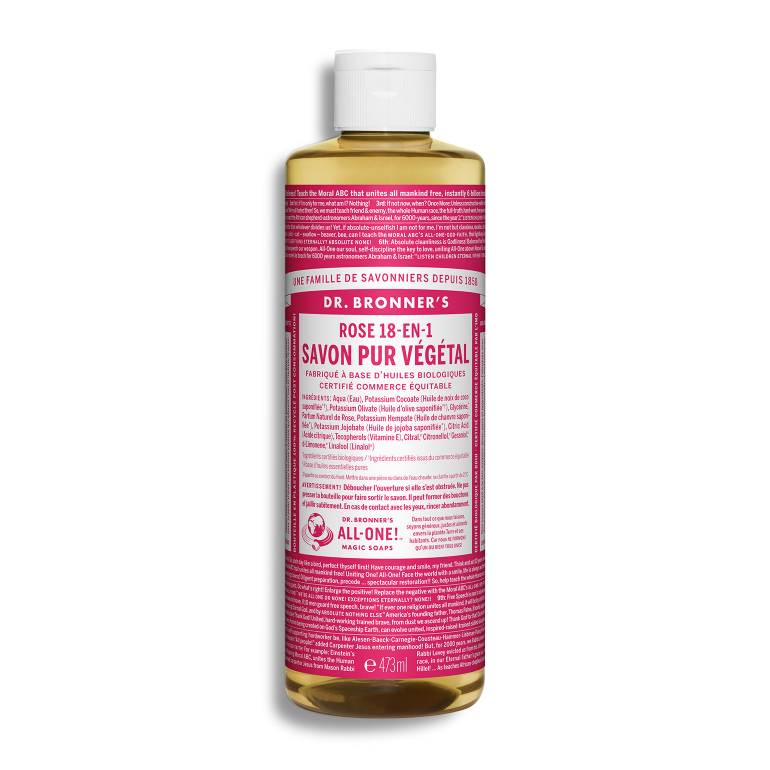 Savon Liquide Végétal - Rose - 473 ml