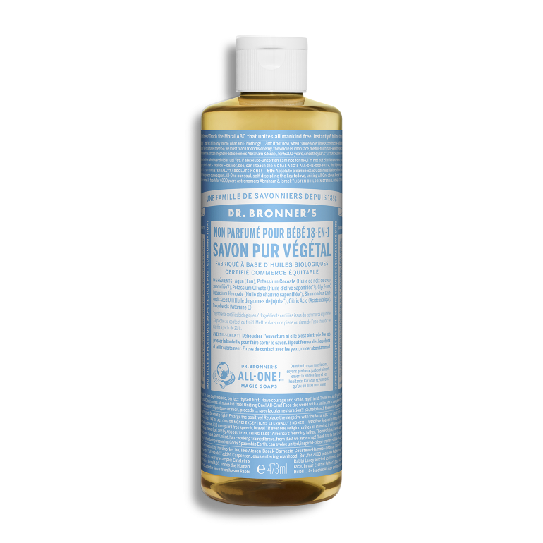 Savon Liquide Végétal - Sans Parfum (doux-bébé) - 473 ml