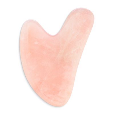 Gua Sha Brazilian Rose Quartz Facial Massage Tool