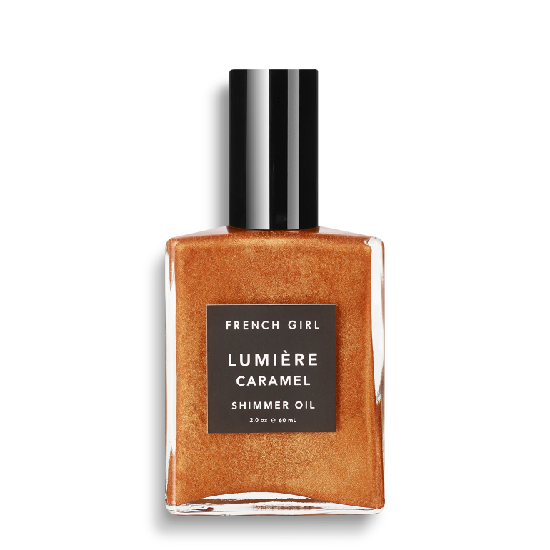 Lumiere Caramel - Huile sèche scintillante