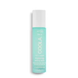 Spray fixation maquillage SPF30