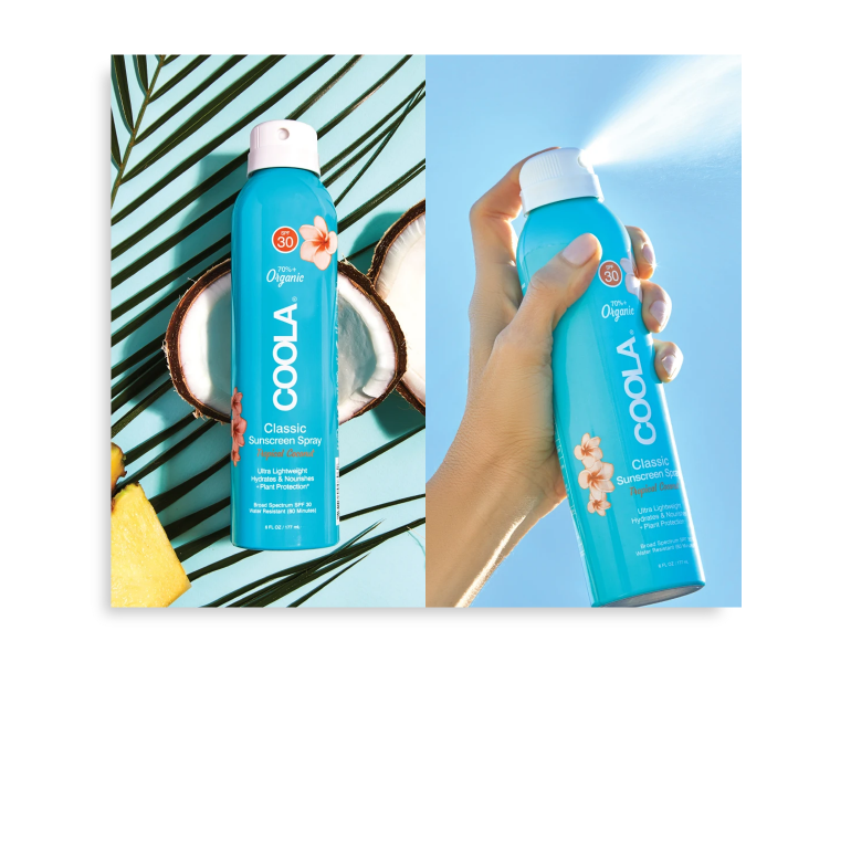 Spray solaire SPF 30 aux Agrumes et Mimosa