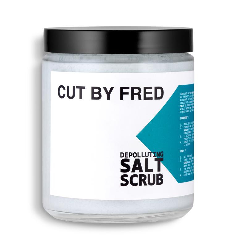 Depolluting Salt Scrub