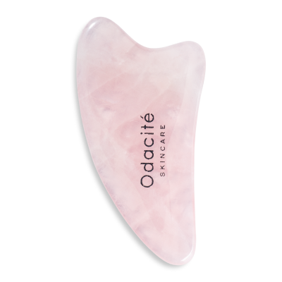 Crystal Contour Rose Quartz Gua Sha