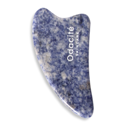 Crystal Contour Gua Sha en Sodalite Bleue