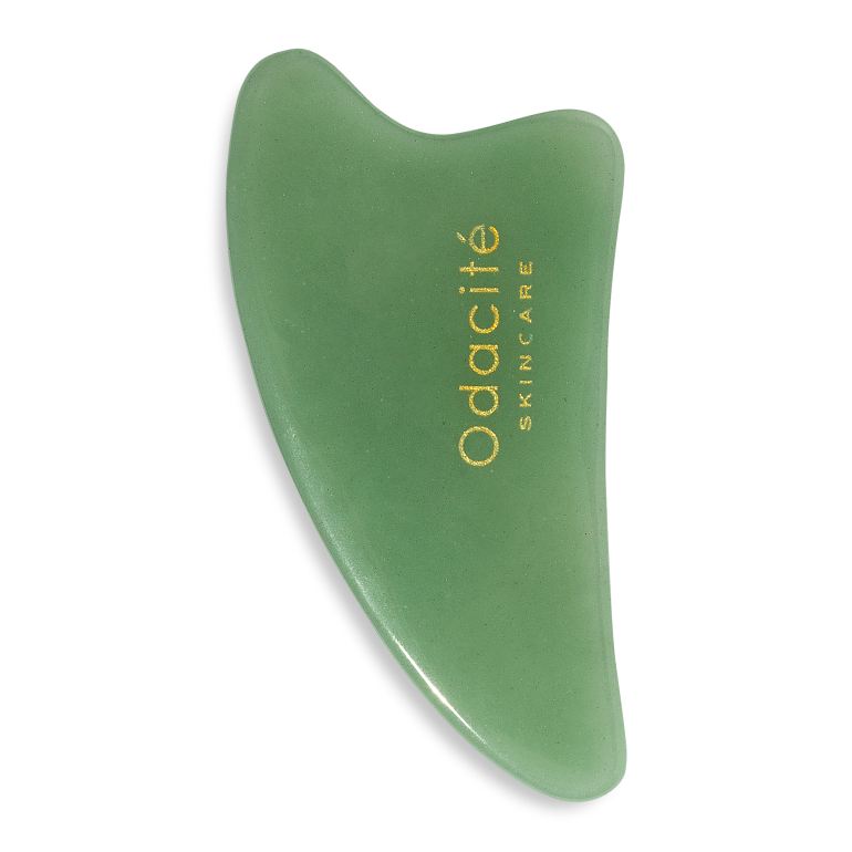 Crystal Contour Green Aventurine Gua Sha