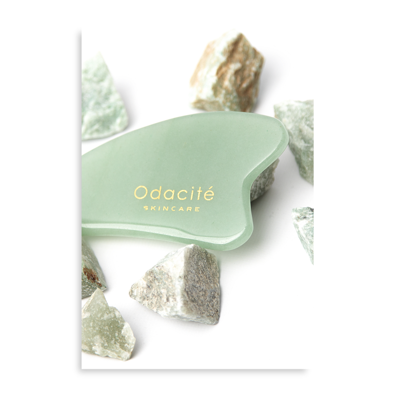 Crystal Contour Green Aventurine Gua Sha