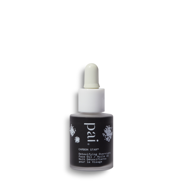 Carbon Star - Huile de Nuit Détoxifiante pour le Visage Nigelle et Charbon