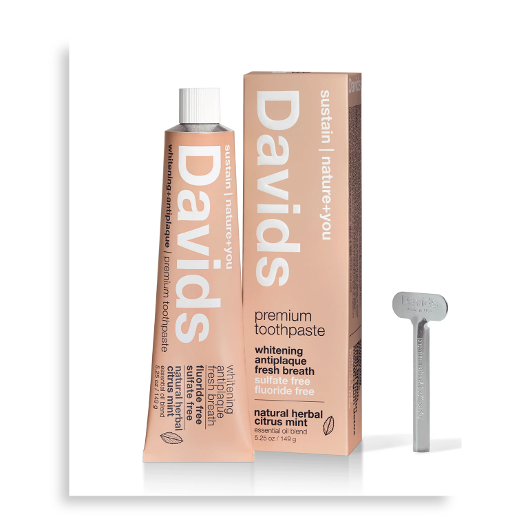 Davids Premium Toothpaste - Herbal Citrus Peppermint