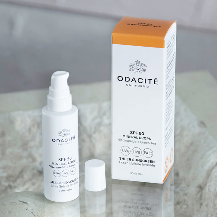 Minéral Drops - Ecran Solaire Transparent SPF 50 - ODACITÉ