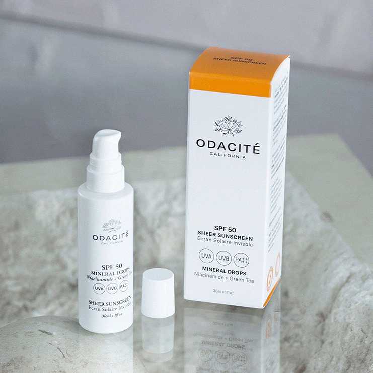 Mineral Drops - Écran Solaire Transparent SPF 50 - ODACITÉ